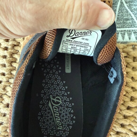 Danner Trail 2650 USM12 – Vibram Sole, Lightweight, Waterproof, Trail Shoes - Picture 7 of 15